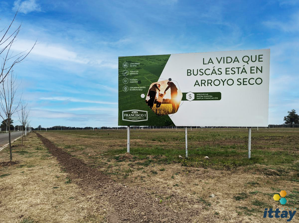 Lotes en VENTA, Francisco I, Barrio Abierto residencial Arroyo seco, Santa Fé.